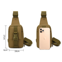 Load image into Gallery viewer, EDC Sports Bag Shoulder Bag Tactical Chest Bag Military Trekking Pack Crossbody Pack Assault Pouch For Hiking Cycling Campinga