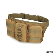 Load image into Gallery viewer, Outdoor Army Military Hunting Sports Bags Climbing Camping Army Fan Tactical Package Tactical Men Waist Pack Hiking Waist Bag