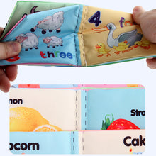 Load image into Gallery viewer, Baby Cloth Books Rustle Sound Infant Toys Early Development for Kids Learning Education Develop Cognize Reading Puzzle Book for Newborn 0-12 Months