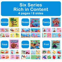 Load image into Gallery viewer, Baby Cloth Books Rustle Sound Infant Toys Early Development for Kids Learning Education Develop Cognize Reading Puzzle Book for Newborn 0-12 Months