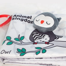 Load image into Gallery viewer, Baby Fabric Books Cloth Book Early Development for 0-12 Months Newborn Kids Learning Education Develop Cognize Animal Tails Reading Toy