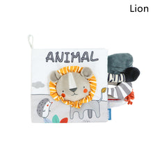 Load image into Gallery viewer, Baby Fabric Books Cloth Book Early Development for 0-12 Months Newborn Kids Learning Education Develop Cognize Animal Tails Reading Toy