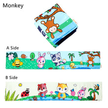 Load image into Gallery viewer, Baby Cloth Book Early Development for 0-12 Months Newborn Crib Toys High Contrast Black and White Montessori Learning Education Toy