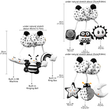 Load image into Gallery viewer, Baby Newborn Crib Toys Early Development for 0-12 Months High Contrast Black and White Montessori Learning Education Toy
