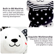 Load image into Gallery viewer, Baby Newborn Crib Toys Early Development for 0-12 Months High Contrast Black and White Montessori Learning Education Toy