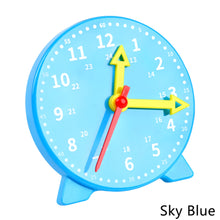 Load image into Gallery viewer, Children Montessori Clock Early Educational Toys Hour Minute Second Time Learning Cognition Colorful Clocks Toy Preschool Teaching Aids
