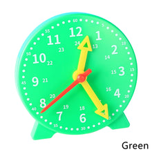 Load image into Gallery viewer, Children Montessori Clock Early Educational Toys Hour Minute Second Time Learning Cognition Colorful Clocks Toy Preschool Teaching Aids