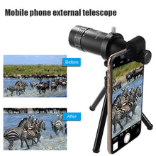 Load image into Gallery viewer, Outdoor Mobile Phone Lens Metal Telescope 16x Telephoto High-definition Camera External External Telescopic Lens