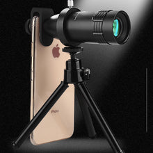 Load image into Gallery viewer, Outdoor Mobile Phone Lens Metal Telescope 16x Telephoto High-definition Camera External External Telescopic Lens
