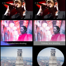 Load image into Gallery viewer, Outdoor Mobile Phone Lens Metal Telescope 16x Telephoto High-definition Camera External External Telescopic Lens