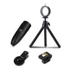 Load image into Gallery viewer, Outdoor Mobile Phone Lens Metal Telescope 16x Telephoto High-definition Camera External External Telescopic Lens