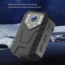 Load image into Gallery viewer, 1080P HD DV Action Cam Wearable 1800mAh Night Vision Video Recorder Camera Security Guard Law Enforcement Bodycam with Back Clip