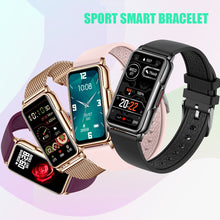 Load image into Gallery viewer, H80 Sprot Smart Bracelet Fashion 1.47inch Large Screen Watch Heart Rate Blood Oxyeng Monitoring Music Control Weather Smartwatch