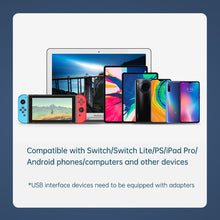 Load image into Gallery viewer, Bluetooth 5.1 Transmitter Receiver 2 in 1 Audio Adapter USB C Compatible for Switch/ PS4/PS5/ PC /Android phone
