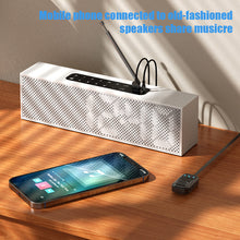 Load image into Gallery viewer, Wireless Audio Transmitter Receiver Siri Voice Assistant 3.5MM AUX USB Adapter Bass Bluetooth 5.1 Handsfree Car Kit