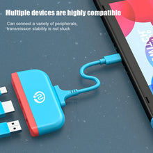 Load image into Gallery viewer, Type-c Docking Station Multi-function Expansion Is Suitable For Switch Converter Hdmi Game Video Multi-interface 4k