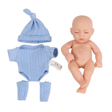 Load image into Gallery viewer, 20cm/7inch Vinyl Reborn Dolls Baby Reborn Toys Waterproof Washable Baby Doll Cute Mini Reborn Doll For Girls Birthday Gift