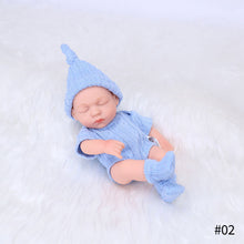 Load image into Gallery viewer, 20cm/7inch Vinyl Reborn Dolls Baby Reborn Toys Waterproof Washable Baby Doll Cute Mini Reborn Doll For Girls Birthday Gift