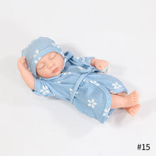 Load image into Gallery viewer, 20cm/7inch Vinyl Reborn Dolls Baby Reborn Toys Waterproof Washable Baby Doll Cute Mini Reborn Doll For Girls Birthday Gift