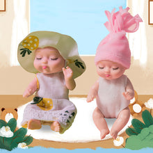 Load image into Gallery viewer, 3.5inch PVC Reborn Dolls Baby Reborn Toys Waterproof Washable Baby Doll Cute Mini Reborn Doll For Girls Birthday Gift