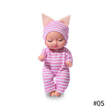 Load image into Gallery viewer, 3.5inch PVC Reborn Dolls Baby Reborn Toys Waterproof Washable Baby Doll Cute Mini Reborn Doll For Girls Birthday Gift