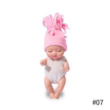 Load image into Gallery viewer, 3.5inch PVC Reborn Dolls Baby Reborn Toys Waterproof Washable Baby Doll Cute Mini Reborn Doll For Girls Birthday Gift