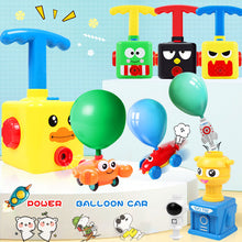 Load image into Gallery viewer, Power Balloon Launch Tower Car Toy Education Inertia Air Power Balloon Car Puzzle Fun Science Experiment Toy for Children Gift