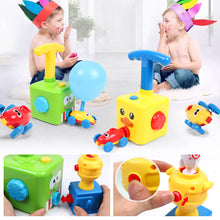Load image into Gallery viewer, Power Balloon Launch Tower Car Toy Education Inertia Air Power Balloon Car Puzzle Fun Science Experiment Toy for Children Gift