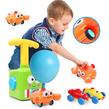 Load image into Gallery viewer, Power Balloon Launch Tower Car Toy Education Inertia Air Power Balloon Car Puzzle Fun Science Experiment Toy for Children Gift