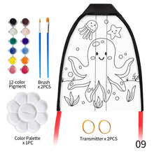 Load image into Gallery viewer, Outdoor Catapult Kite Children's Toys DIY Paintng Kite Rubber Band Catapult Handheld Elastic Flying Toy Children's Sports Gift