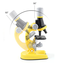 Load image into Gallery viewer, 1200X Zoom Children Microscope Biology Lab LED School Science Experiment Kit Scientific Educational Toys Gifts For Kids Scientist