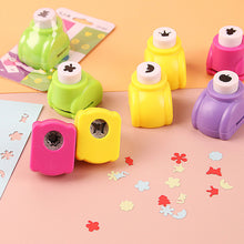 Load image into Gallery viewer, 24 Puncher Shape Mini Scrapbook Punches Handmade Cutter Card Craft Calico Printing DIY Flower Paper Craft Punch Hole