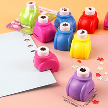 Load image into Gallery viewer, 24 Puncher Shape Mini Scrapbook Punches Handmade Cutter Card Craft Calico Printing DIY Flower Paper Craft Punch Hole