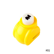 Load image into Gallery viewer, 24 Puncher Shape Mini Scrapbook Punches Handmade Cutter Card Craft Calico Printing DIY Flower Paper Craft Punch Hole
