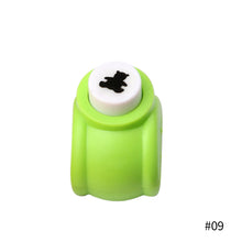 Load image into Gallery viewer, 24 Puncher Shape Mini Scrapbook Punches Handmade Cutter Card Craft Calico Printing DIY Flower Paper Craft Punch Hole