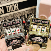 Load image into Gallery viewer, Lucky Jackpot Mini Fruit Slot Machine Fun Birthday Keychain Coin Operated Games Gambling Machine Kids Gift