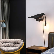 Load image into Gallery viewer, Bedroom nightlight Bedside Lamp for the Living Room Wall Lamp Raven Wall Lamp Table Lamp Home Decorative Lamp for Lucky Bird Furniture