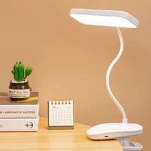 Load image into Gallery viewer, Flexible Table Lamp 360 Degrees with Smooth Blackout and ClampingLed Table Lamp Rechargeable Bedside Lamp for Study Reading Office work