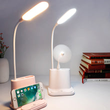 Load image into Gallery viewer, Student Bedroom Eye Protection Led Learning Desk Lamp USB Charging Night Light Smart Touch Reading Touch Table Lamp