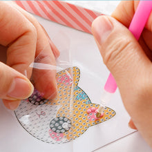 Load image into Gallery viewer, Child Diamond DIY Painting Sticker Set Toys Colorful Cartoon Sticker Handmade Arts Crafts Painting Girls Boys Magical Paste Gift