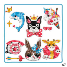 Load image into Gallery viewer, Child Diamond DIY Painting Sticker Set Toys Colorful Cartoon Sticker Handmade Arts Crafts Painting Girls Boys Magical Paste Gift