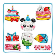 Load image into Gallery viewer, Child Diamond DIY Painting Sticker Set Toys Colorful Cartoon Sticker Handmade Arts Crafts Painting Girls Boys Magical Paste Gift