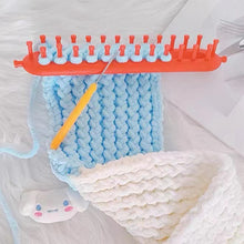 Load image into Gallery viewer, Cartoon Scarf Material Pack Scarf Hand Woven Diy Woven Material Thick Thread Ice Strip Thread Scarf Non Finished Products