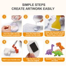 Load image into Gallery viewer, 3D DIY Coloring Painting DIY Plaster Model Paiting Plaster Moulding Toys Kids Arts Crafts Kids Craft Toy