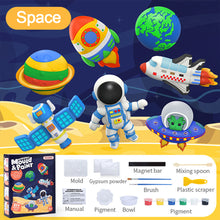 Load image into Gallery viewer, 3D DIY Coloring Painting DIY Plaster Model Paiting Plaster Moulding Toys Kids Arts Crafts Kids Craft Toy