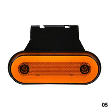 Load image into Gallery viewer, 1PC LED Side Marker Light 12V 24V Truck Clearance Lamp Tail Light Trailer Tractor Lorry Warning Parking Lamp with Bracket