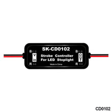 Load image into Gallery viewer, GS-100A Brake Lights Strobe Controller LED Tail Light Controller Box with Fast and Slow Flash Warning Function
