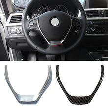 Load image into Gallery viewer, Car Steering Wheel Decorative Frame Panel Cover Trim For BMW 3 Series F30 F32 F34 2013-2019 Interior Accessories