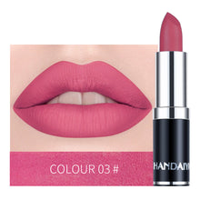 Load image into Gallery viewer, Waterproof Sexy Nude Red Brown Purple Lipgloss Matte Lip Gloss Velvety Lipstick Matte Makeup Long Lasting Women Cosmetic