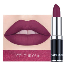 Load image into Gallery viewer, Waterproof Sexy Nude Red Brown Purple Lipgloss Matte Lip Gloss Velvety Lipstick Matte Makeup Long Lasting Women Cosmetic